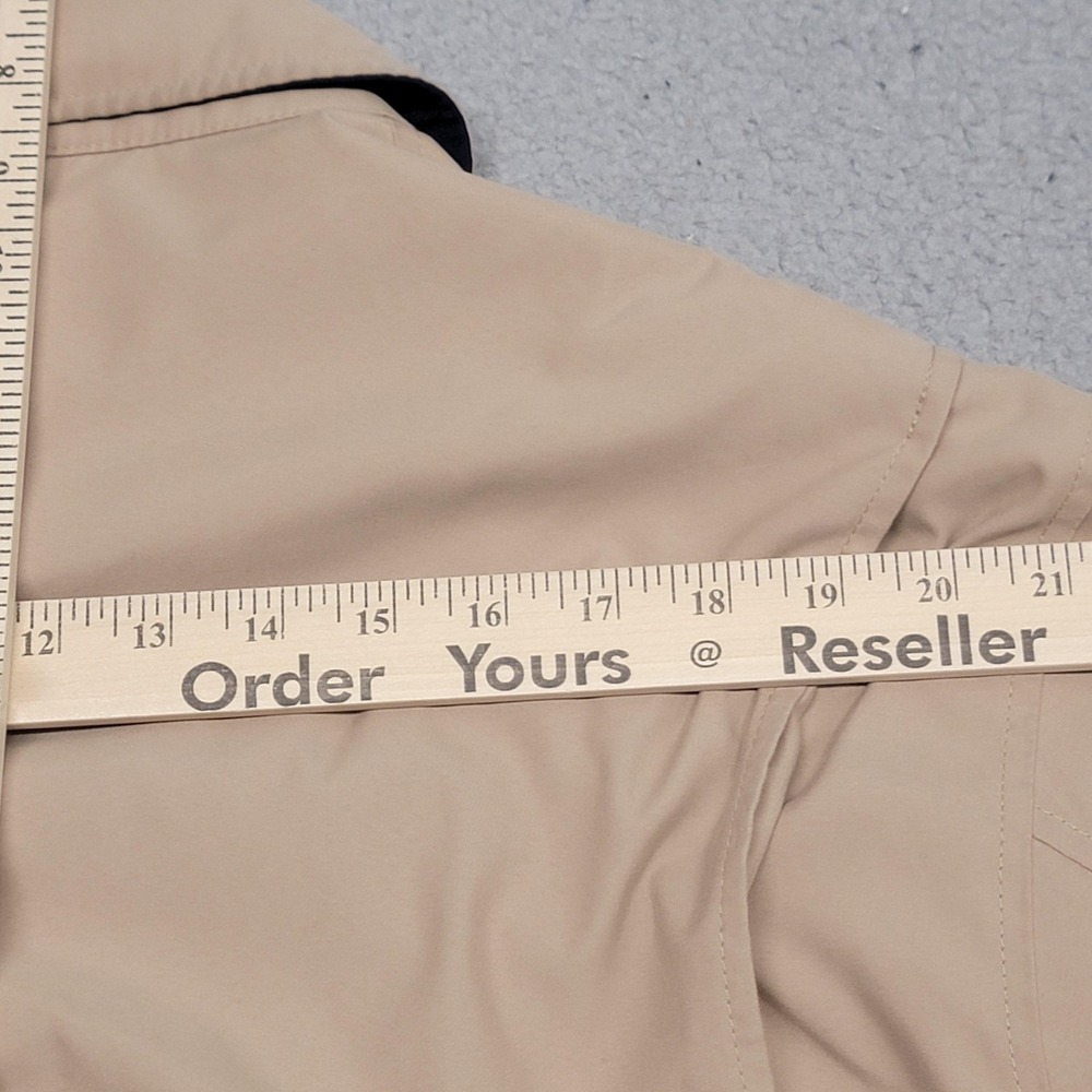 Polo Ralph Lauren Jacket Mens XL Beige Bi-Swing Bomber Collared Plaid Lined - Picture 11 of 15